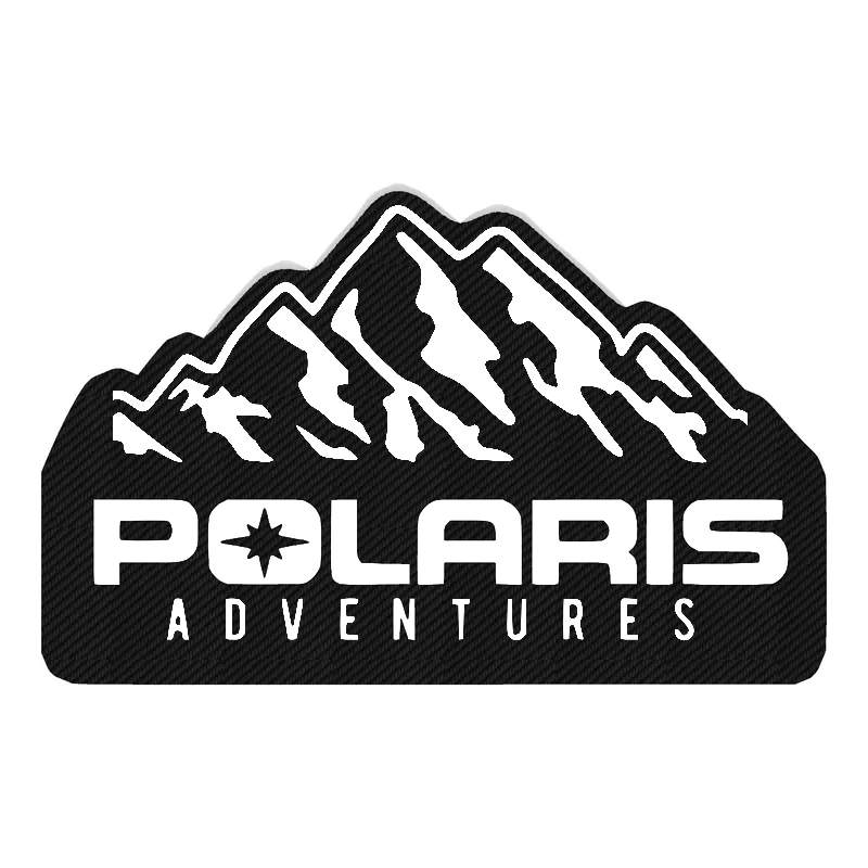 Polaris Carbon Fiber Vinyl Decal - Custom Size