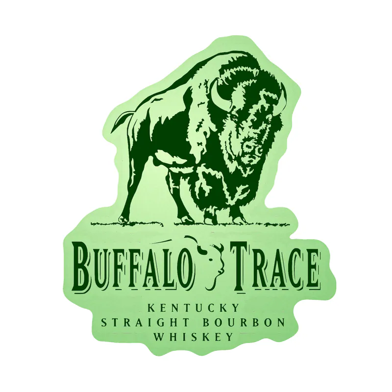 Buffalo Trace Glow in the Dark Vinyl Sticker - Custom Size