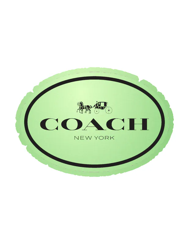 Coach - Glow in the Dark Vinyl Sticker - Custom Size