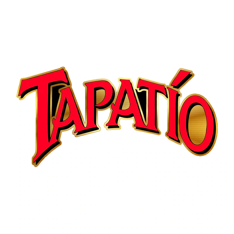 Tapatio Gold Chrome Vinyl Decal - Custom Size