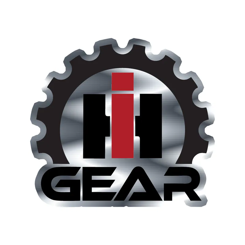 Case International Tractors Silver Chrome Vinyl Decal - Custom Size