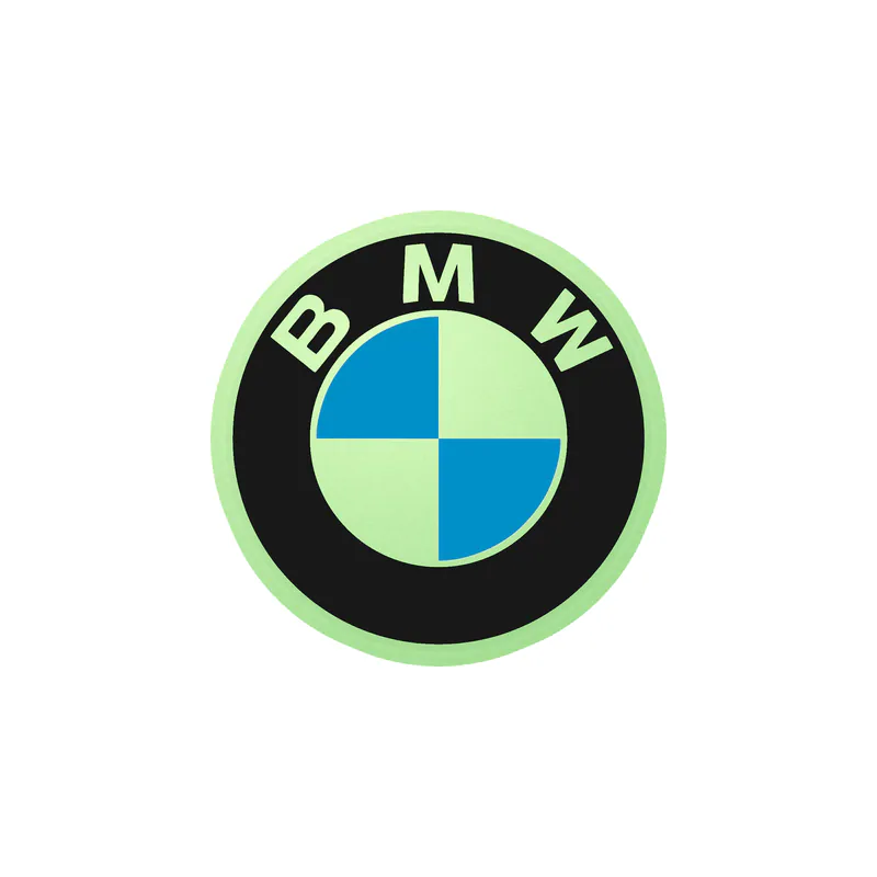 BMW Glow in the Dark Vinyl Decal