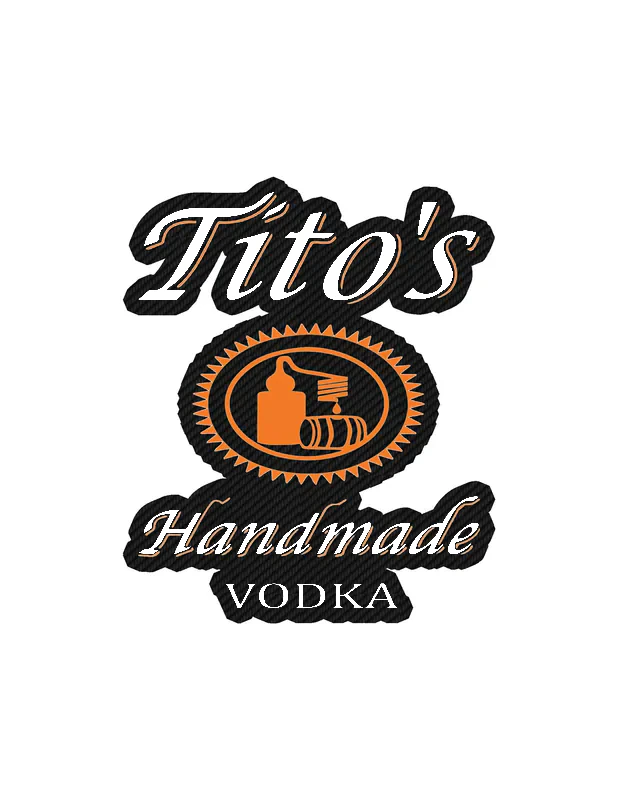 Tito's Vodka - Carbon Fiber Vinyl Decal