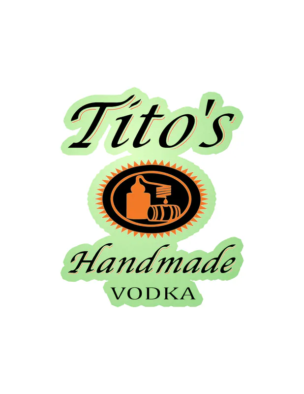 Tito's Vodka - Glow in the Dark Vinyl Decal