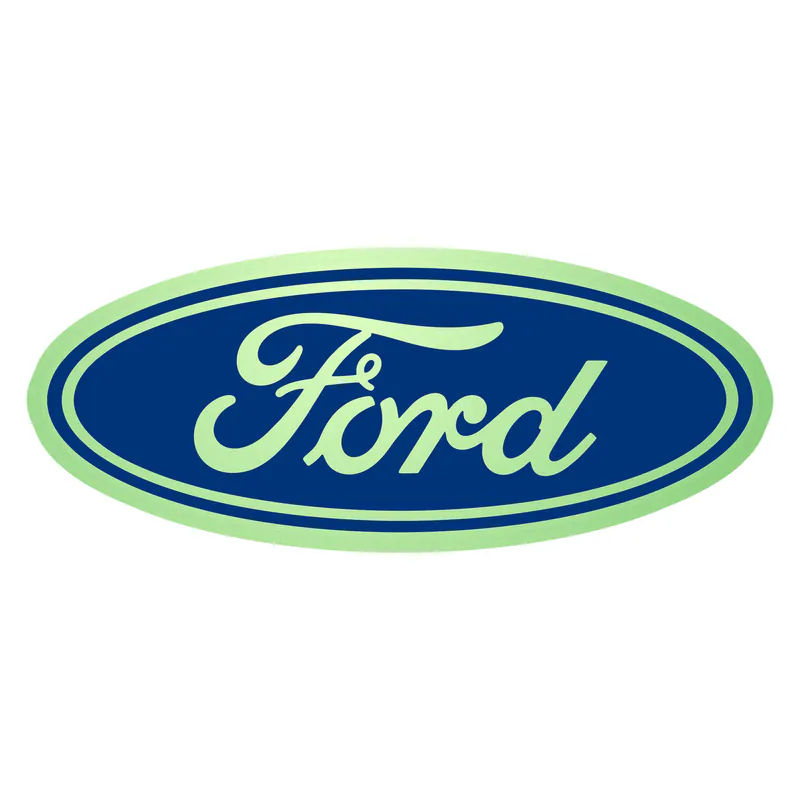 Ford - Glow in the Dark Vinyl Sticker - Custom Size