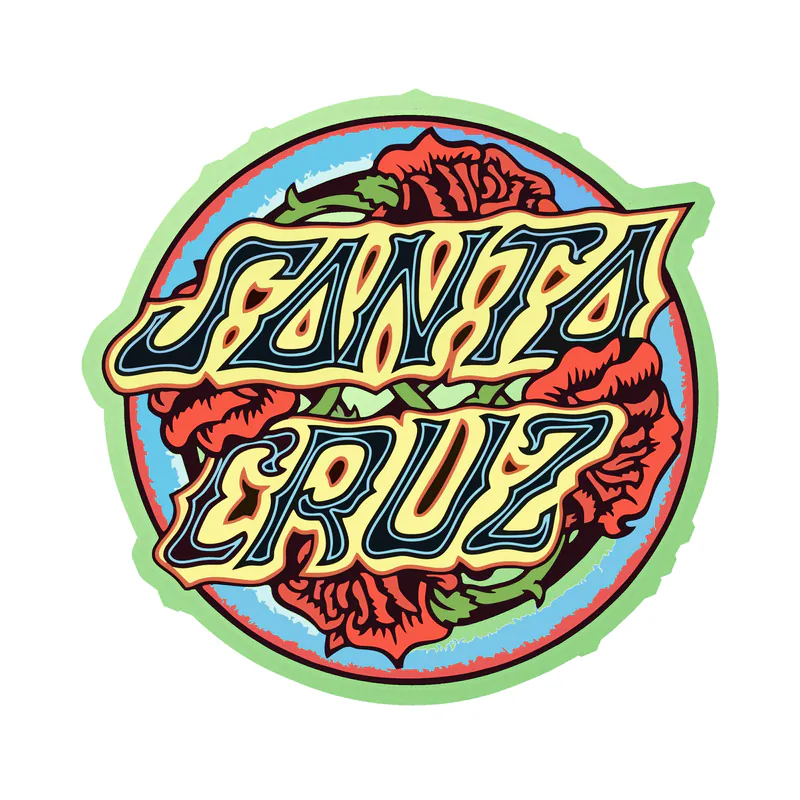 Santa Cruz Glow in the Dark Vinyl Decal