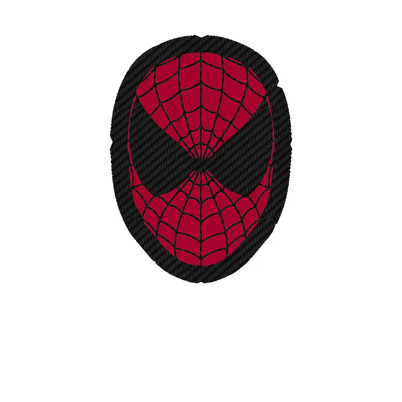 Spiderman Carbon Fiber Vinyl Decal - Custom Size