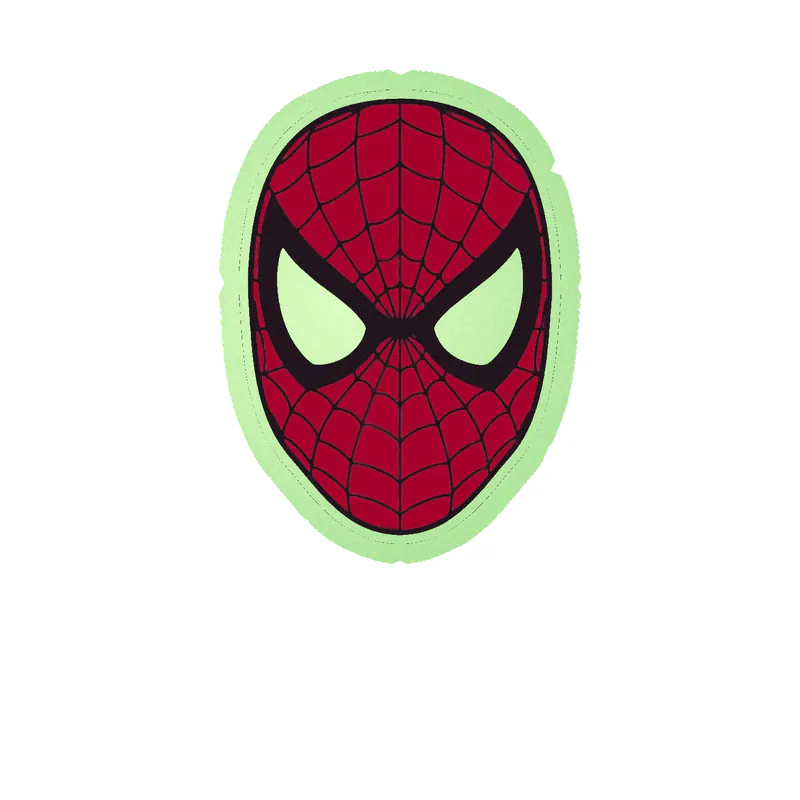 Spiderman Glow in the Dark Vinyl Decal - Custom Size