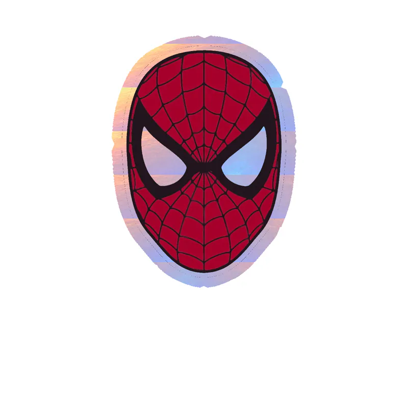 Spiderman Holographic Vinyl Decal - Custom Size