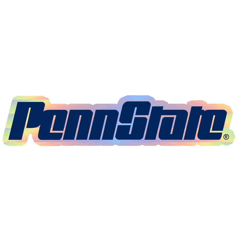 Penn State - Image 2 - Holographic Vinyl Decal - Custom Size
