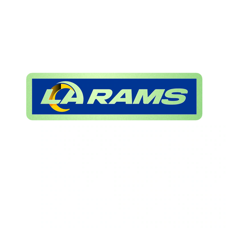 Los Angeles Rams - Image 18 - Glow in the Dark Vinyl Sticker - Custom Size