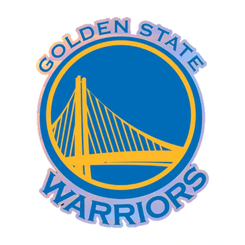 Golden State Warriors - Image 6 - Holographic Vinyl Sticker - Custom Size