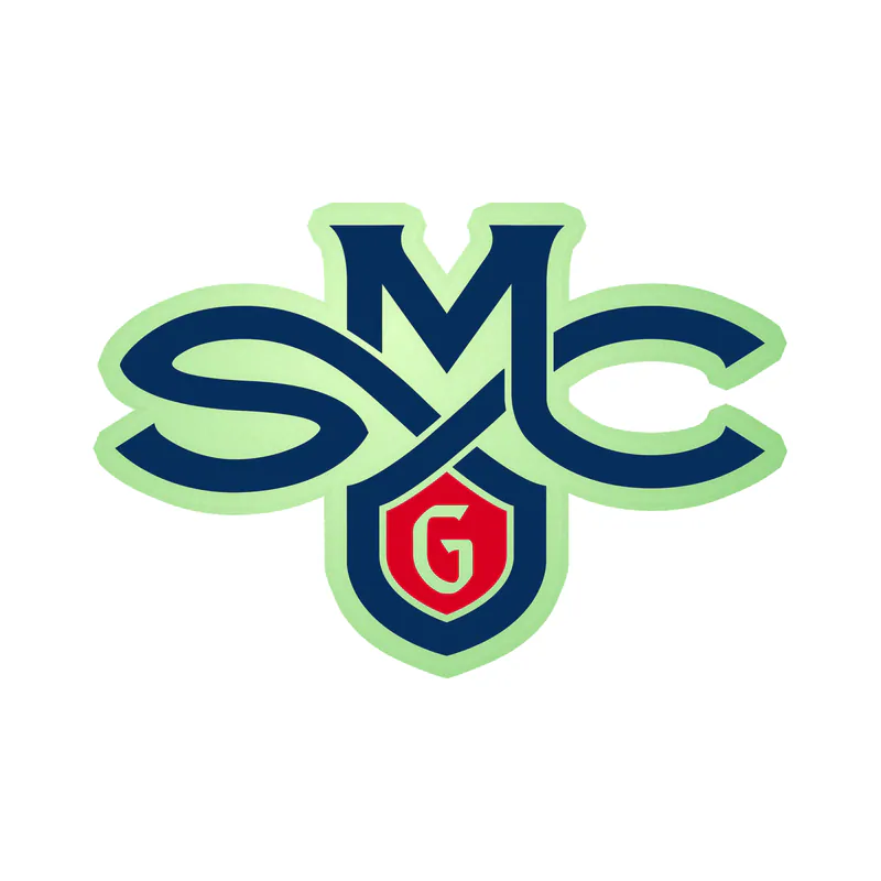 Saint Mary's Gael - SMC - Glow in the Dark Vinyl Decal - Custom Size