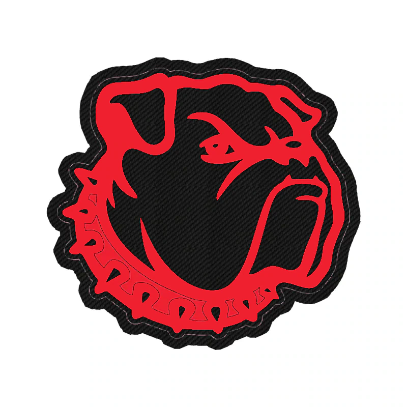Georgia Bulldogs - Image 7 - Carbon Fiber Vinyl Decal - Custom Size