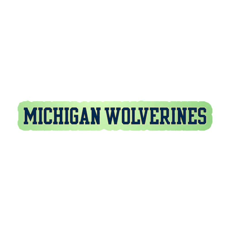 Michigan Wolverines - Image 6 - Glow in the Dark Vinyl Decal - Custom Size