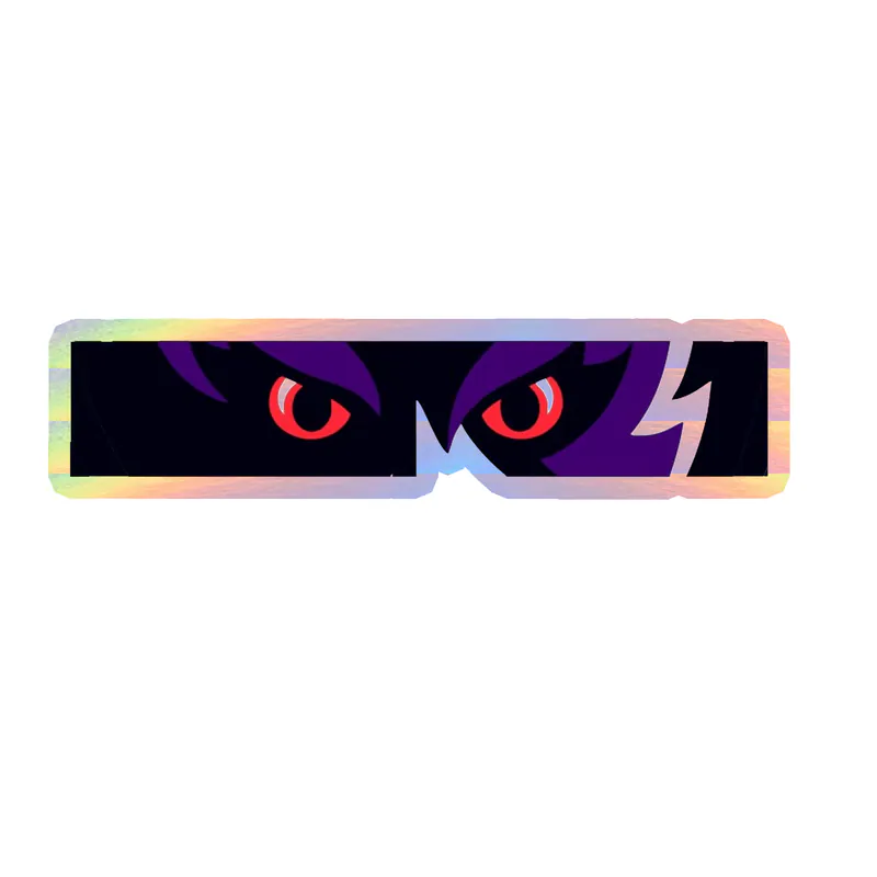 Baltimore Ravens - Lettering 2 - Holographic Vinyl Sticker - Custom Size