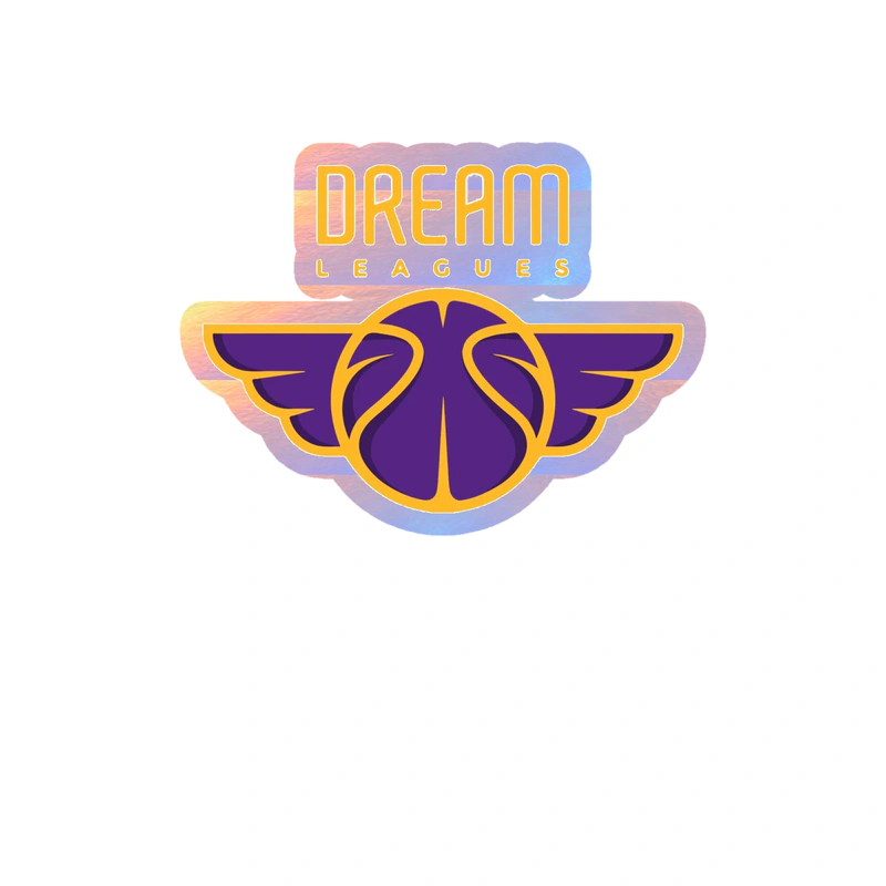 Los Angeles Lakers - Image 7 - Holographic Vinyl Sticker - Custom Size