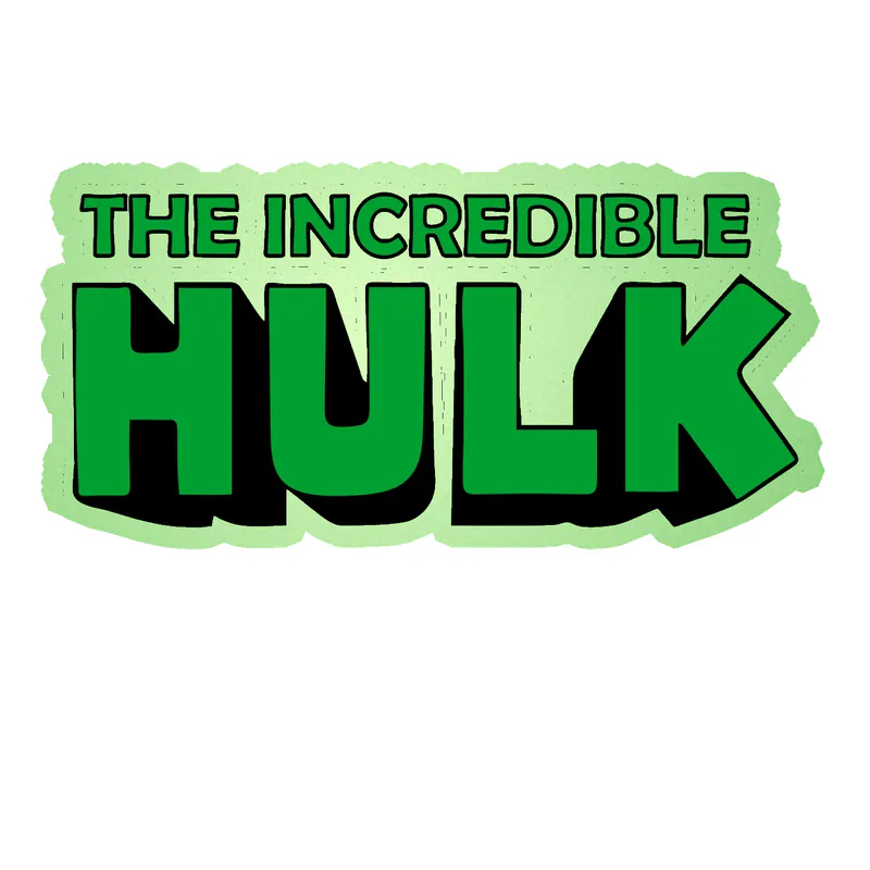 Hulk - Glow in the Dark Vinyl Sticker - Custom Size