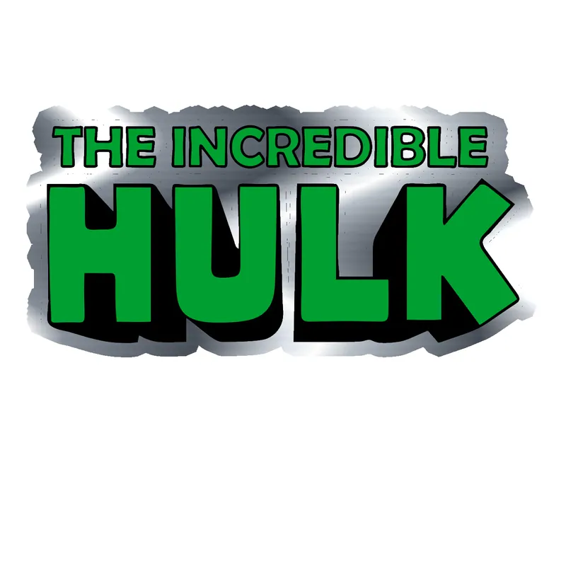 Hulk - Silver Chrome Vinyl Sticker - Custom Size