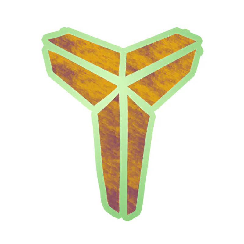 Los Angeles Lakers - Image 1 - Glow in the Dark Vinyl Sticker - Custom Size