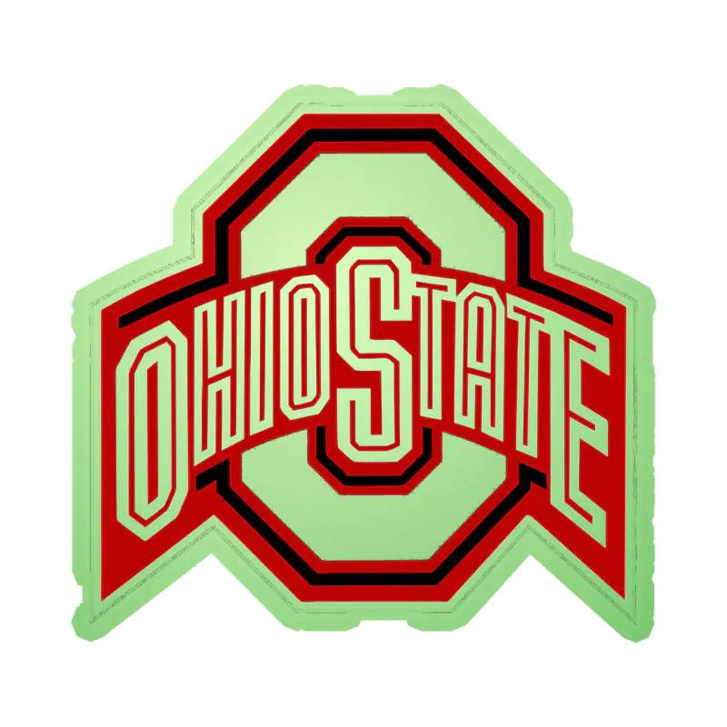 Ohio State Buckeyes - Image 11 - Glow in the Dark Vinyl Decal