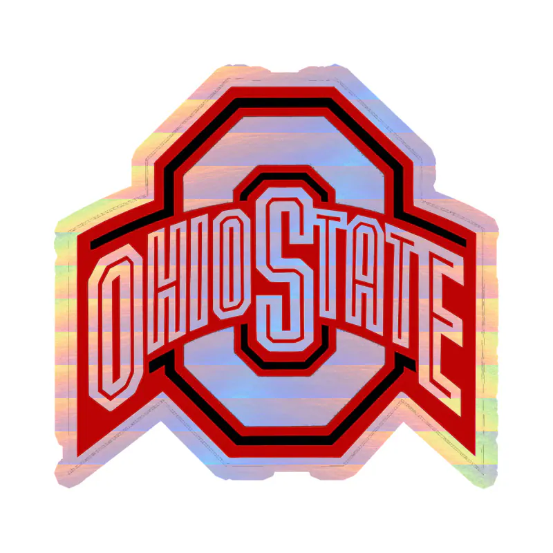 Ohio State Buckeyes - Image 11 - Holographic Vinyl Decal