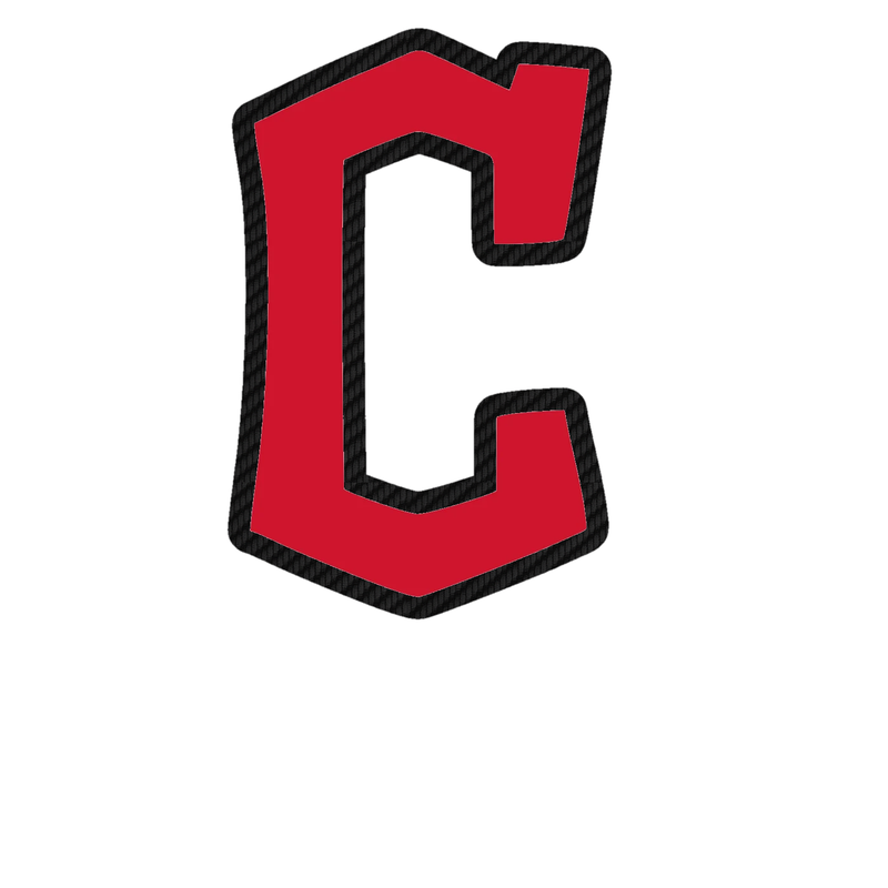 Cleveland Guardians - Image 1 - Carbon Fiber Vinyl Sticker - Custom Size