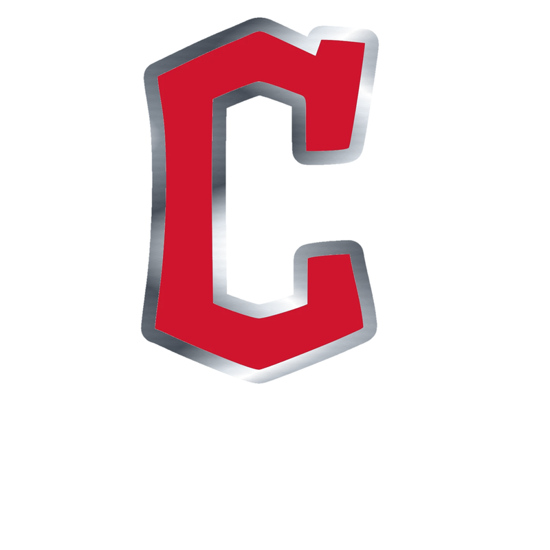 Cleveland Guardians - Image 1 - Silver Chrome Vinyl Sticker - Custom Size