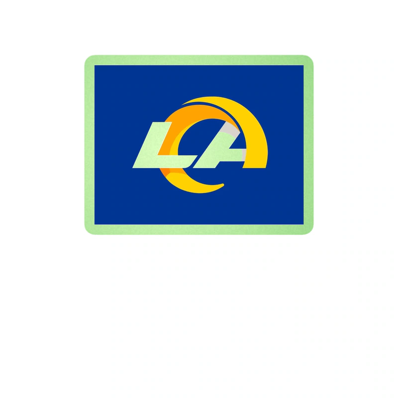 Los Angeles Rams - Image 13 - Glow in the Dark Vinyl Sticker - Custom Size