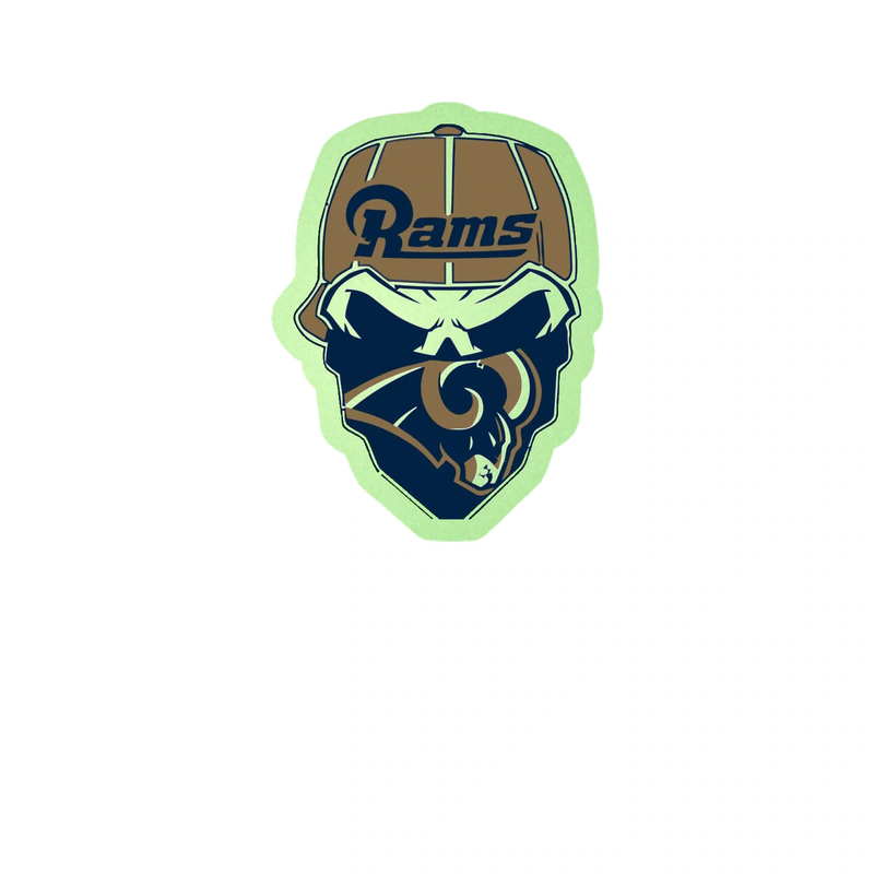 Los Angeles Rams - Image 10 - Glow in the Dark Vinyl Sticker - Custom Size