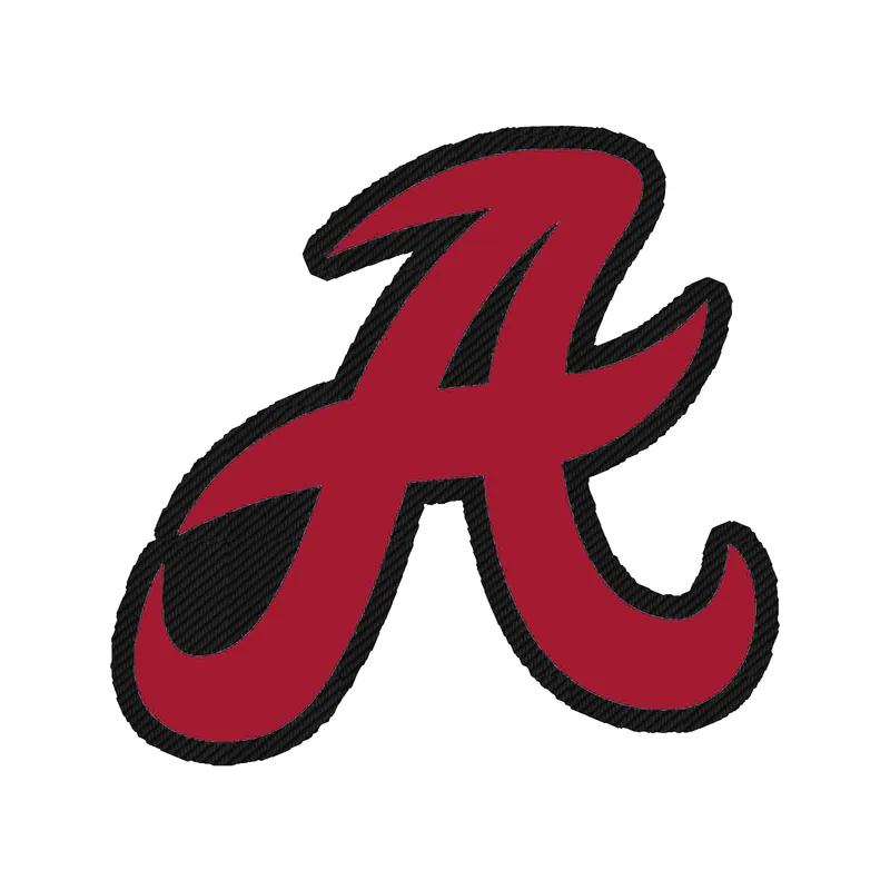 Alabama Crimson Tide - Image 10 - Carbon Fiber Vinyl Decal - Custom Size