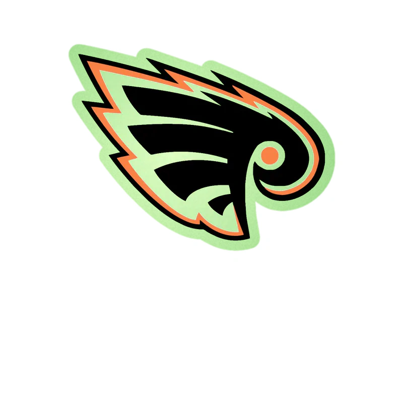 Philadelphia Flyers - Image 1 - Glow in the Dark Vinyl Sticker - Custom Size