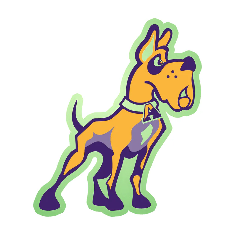 Albany Great Danes - Image 2 - Glow in the Dark Vinyl Decal - Custom Size
