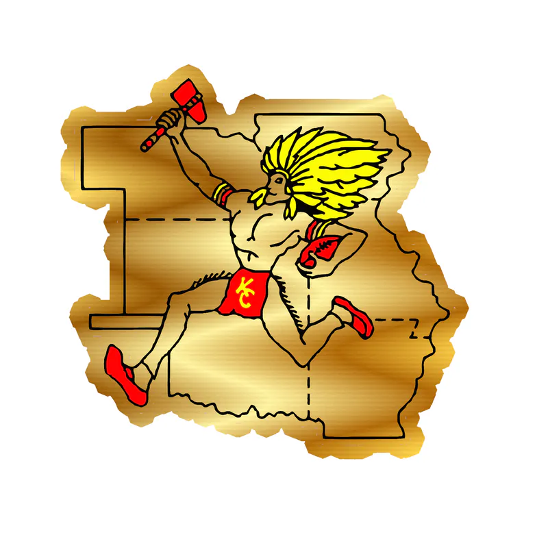 Kansas City Chiefs- Gold Chrome Vinyl Sticker – Custom Size - Image 2