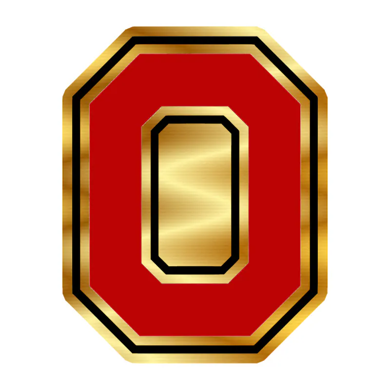 Ohio State Buckeyes - Image 9 - Gold Chrome Vinyl Decal