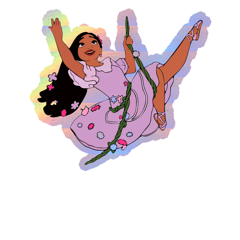 Encanto Holographic Vinyl Decal