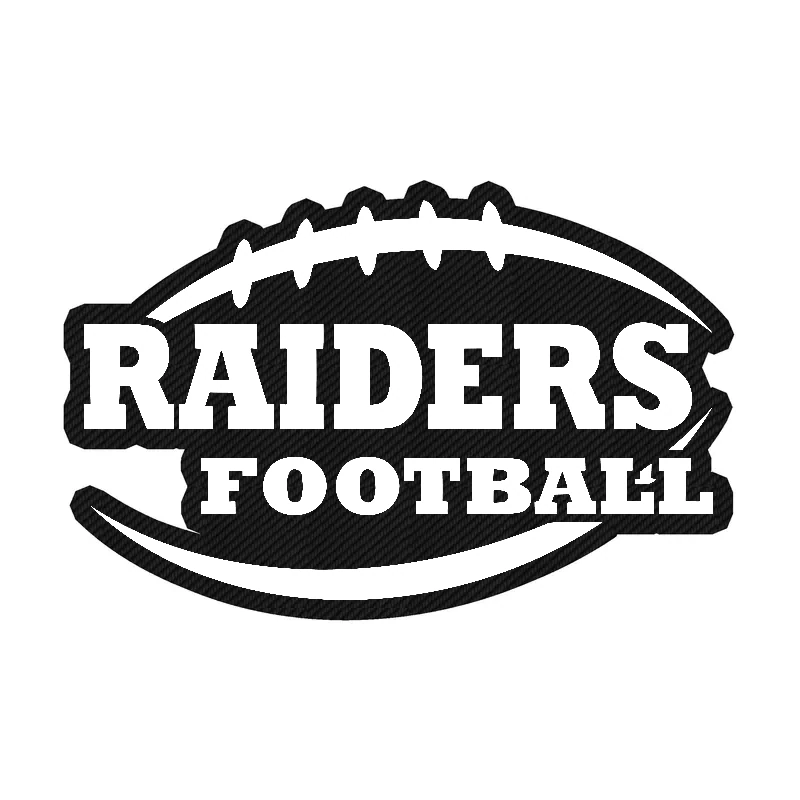 Las Vegas Raiders - Image 3 - Carbon Fiber Vinyl Sticker - Custom Size