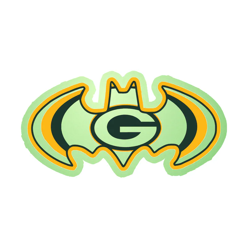 Green Bay Packers - Image 11 - Glow in the Dark Vinyl Sticker - Custom Size