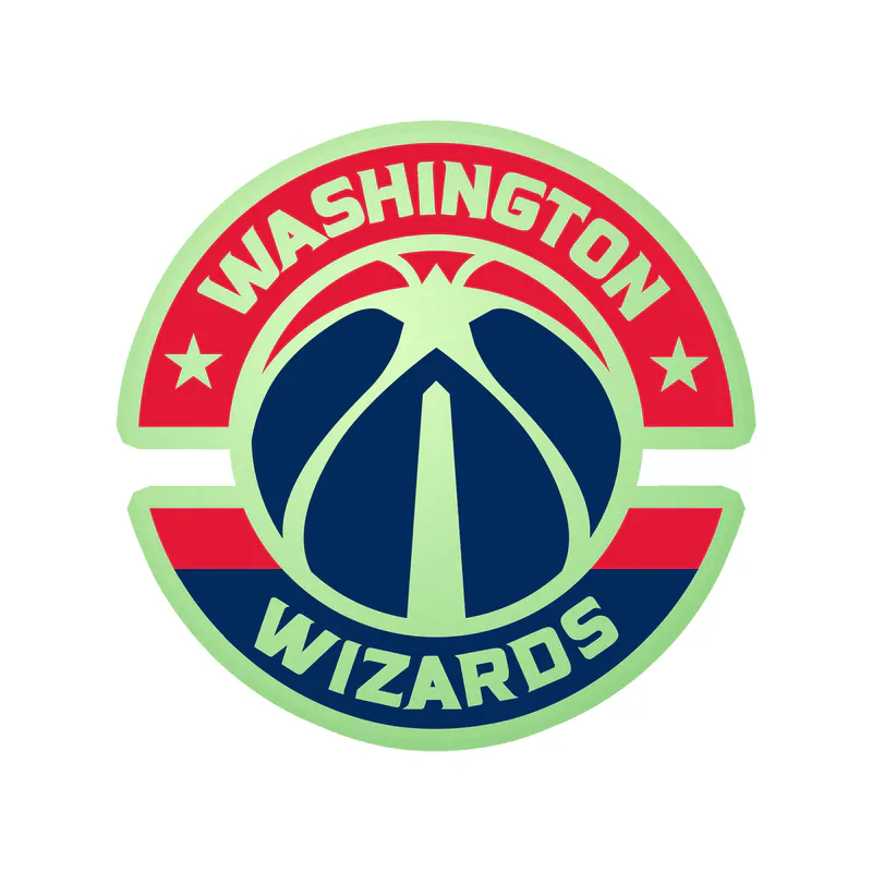 Washington Wizards - Image 9 - Glow in the Dark Vinyl Sticker - Custom Size