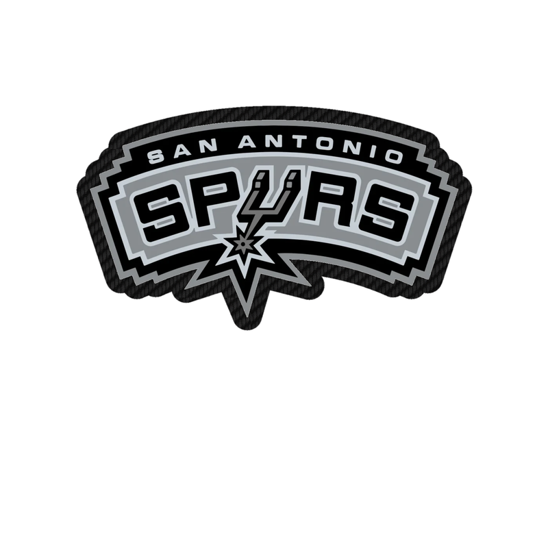 San Antonio Spurs - Image 12 - Carbon Fiber Vinyl Sticker - Custom Size