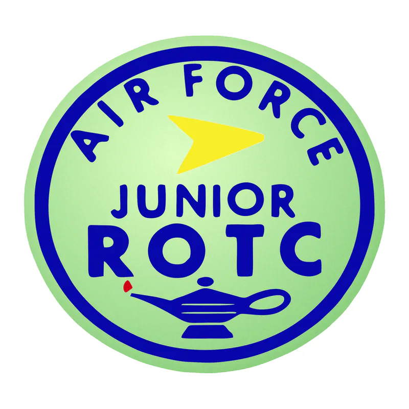 Air Force Junior ROTC - Glow in the Dark Vinyl Decal - Custom Size