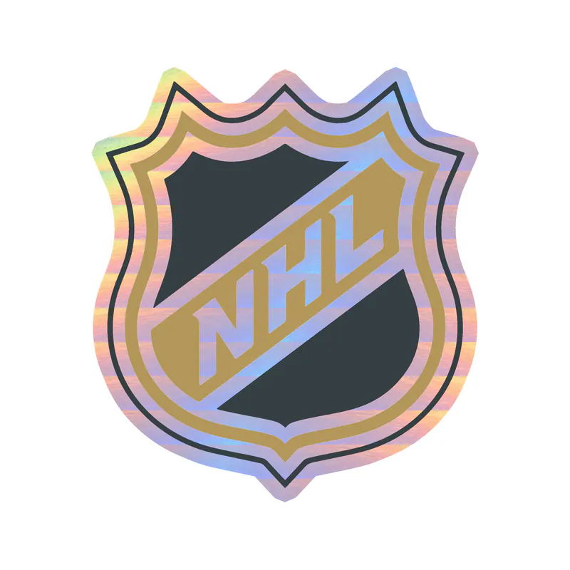 Vegas Golden Knights - NHL Logo - Holographic Vinyl Sticker - Custom Size