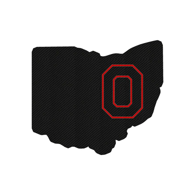 Ohio State Buckeyes - Image 7 - Carbon Fiber Vinyl Decal