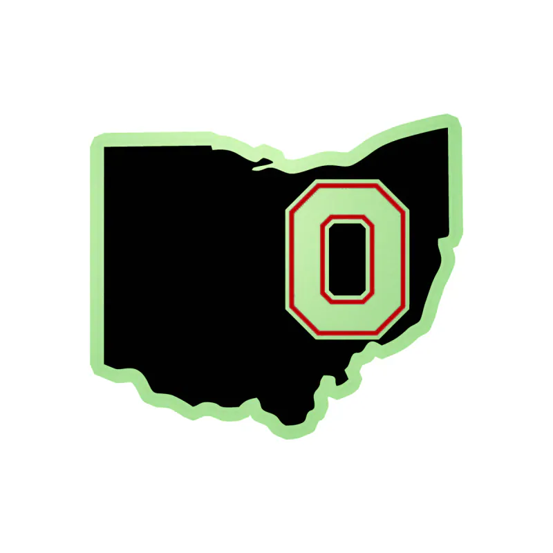 Ohio State Buckeyes - Image 7 - Glow in the Dark Vinyl Decal