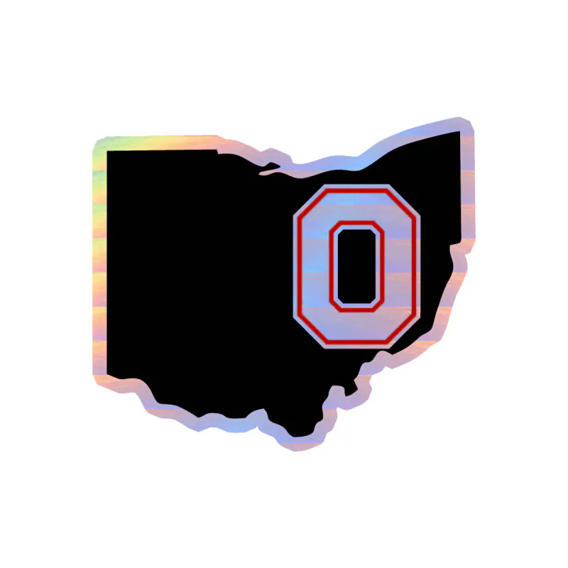 Ohio State Buckeyes - Image 7 - Holographic Vinyl Decal