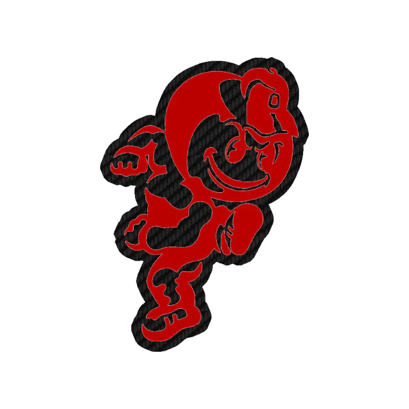 Ohio State Buckeyes - Image 4 - Carbon Fiber Vinyl Decal