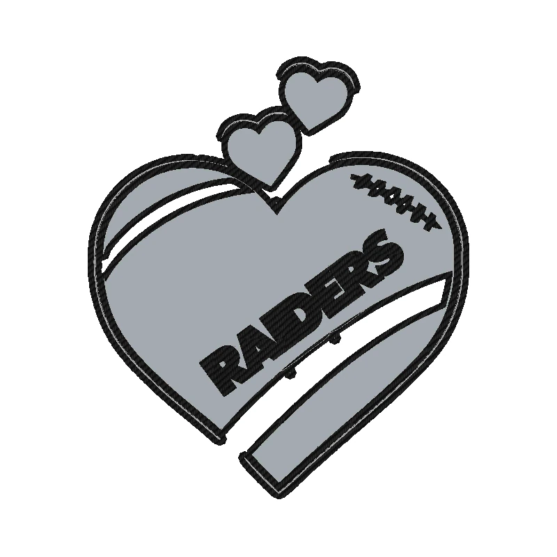 Las Vegas Raiders - Image 9 - Carbon Fiber Vinyl Sticker - Custom Size