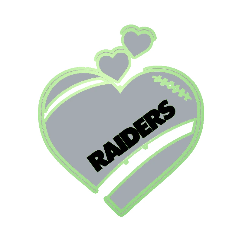 Las Vegas Raiders - Image 9 - Glow in the Dark Vinyl Sticker - Custom Size