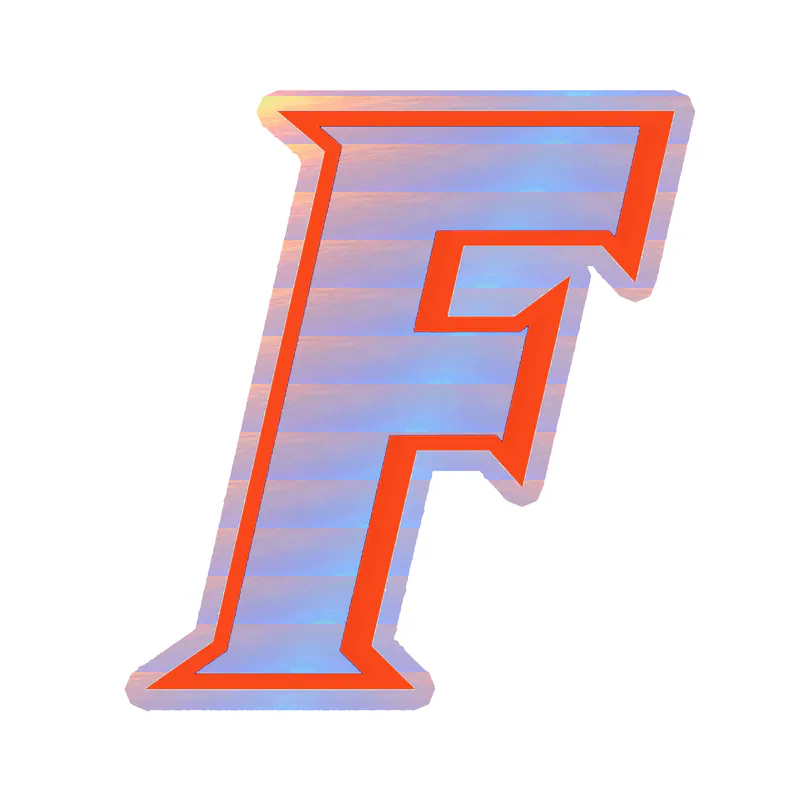 Florida Gators - Image 11 - Holographic Vinyl Decal - Custom Size