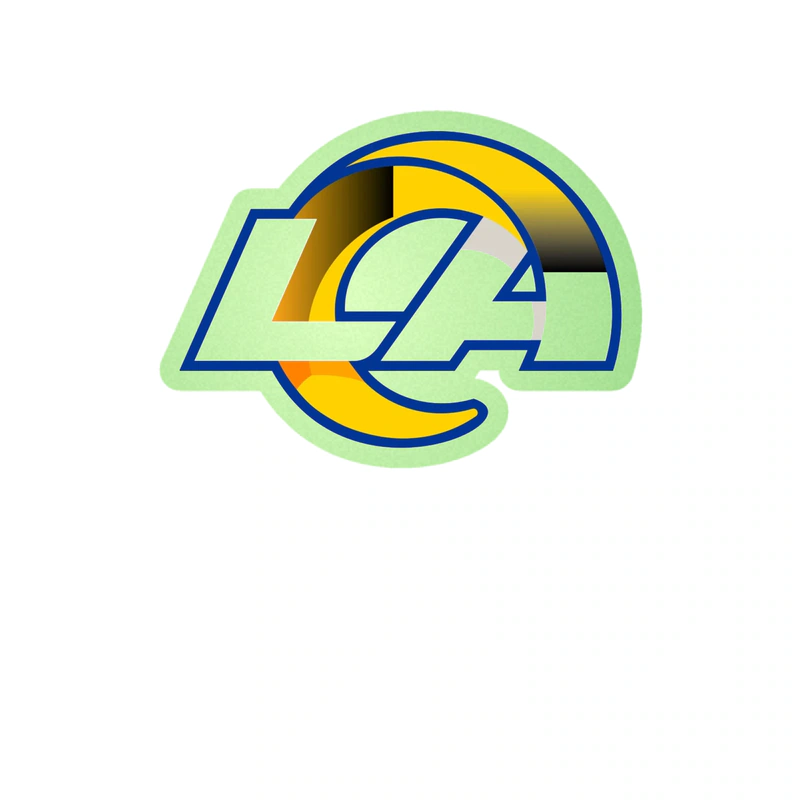 Los Angeles Rams - Image 25 - Glow in the Dark Vinyl Sticker - Custom Size